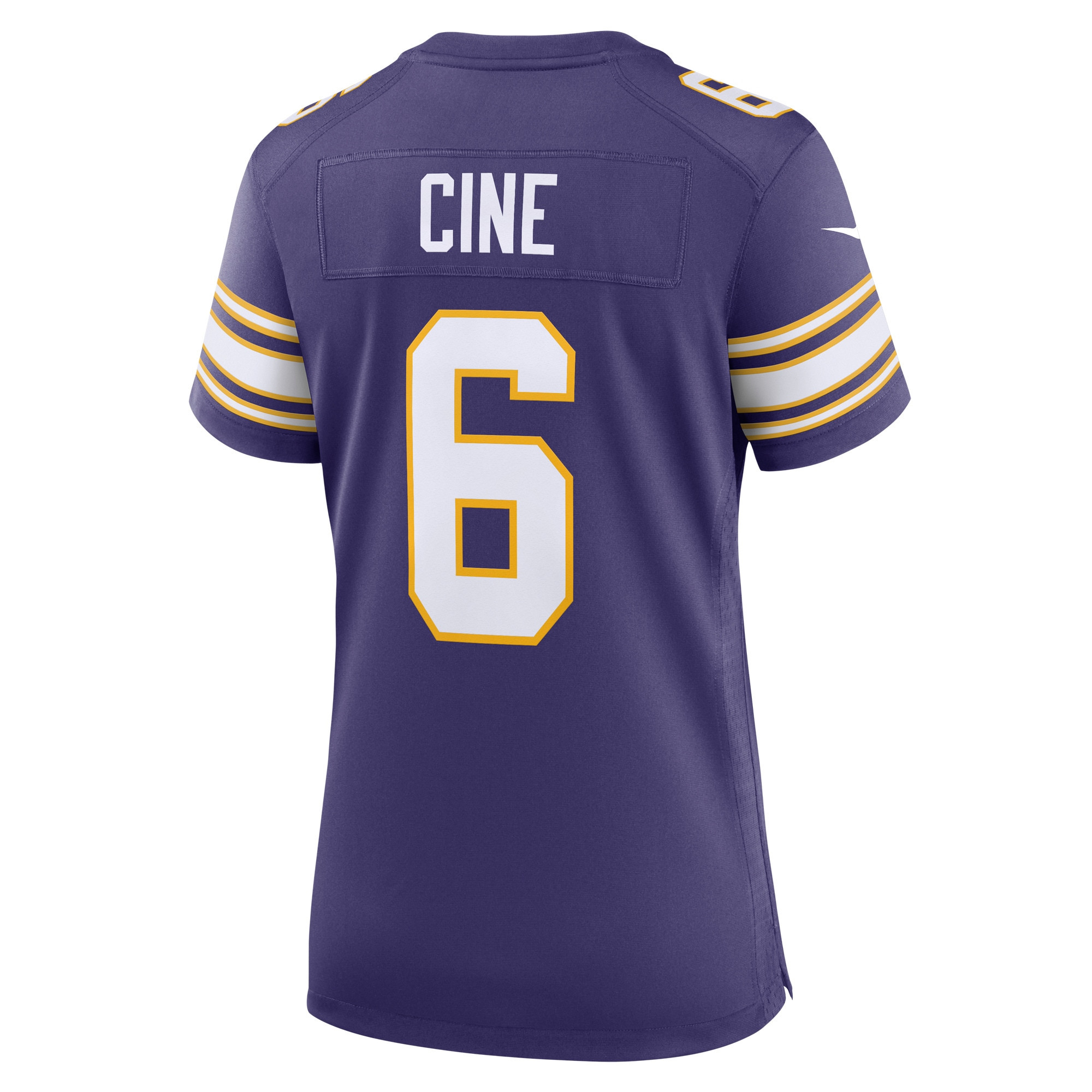 Lewis Cine 6 Minnesota Vikings Women's Classic Game Jersey - Purple