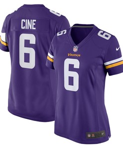 Lewis Cine Minnesota Vikings Womens Game Player Jersey - Purple Nfl