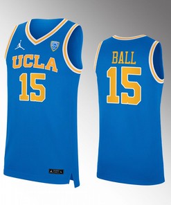 LiAngelo Ball 15 UCLA Bruins Royal Jersey College Basketball