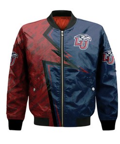 Liberty Flames Bomber Abstract Pattern Sport- NCAA