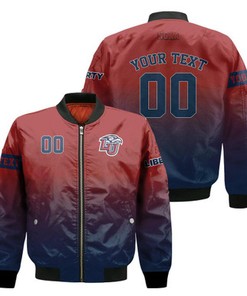 Liberty Flames Fadded Bomber Jacket - NCAA