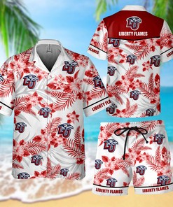 Liberty Flames Hawaiian Shirt