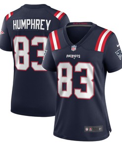 Lil'Jordan Humphrey New England Patriots Women's Game Player Jersey - Navy