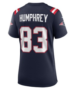 Lil'Jordan Humphrey New England Patriots Women's Game Player Jersey - Navy