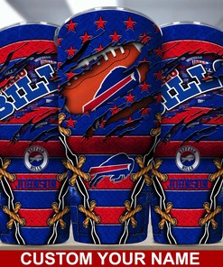Limited Edition Custom Name Tumbler - Buffalo Bills