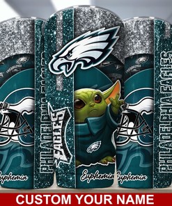 Limited Edition Philadelphia Eagles Custom Name Tumbler for Collectors