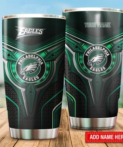 Limited Edition Philadelphia Eagles Custom Name Tumbler for True Collectors