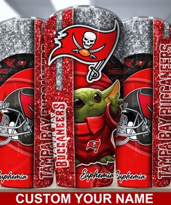 Limited Edition Tampa Bay Buccaneers Custom Name Tumbler - Get Yours Now