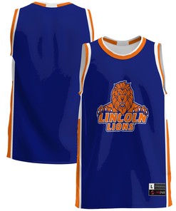 Lincoln Lions Basketball Jersey - Blue Ncaa