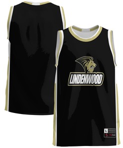 Lindenwood Lions Basketball Jersey - Black Ncaa