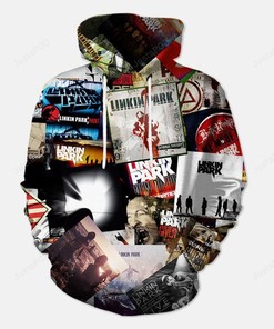 Linkin Park Style 2 3D Hoodie Zip Hoodie