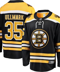 Linus Ullmark Boston Bruins Fanatics Branded Home Breakaway Player Jersey - Black Nhl