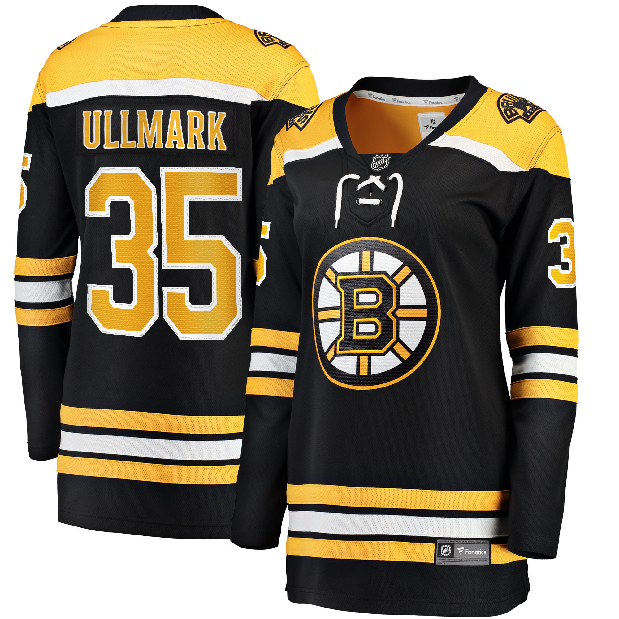 Linus Ullmark Boston Bruins Fanatics Branded Womens Home Breakaway Player Jersey - Black Nhl