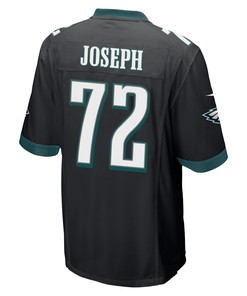 Linval Joseph 72 Philadelphia Eagles Super Bowl LVII Champions Men Game Jersey - Black