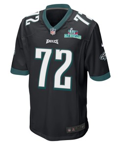 Linval Joseph 72 Philadelphia Eagles Super Bowl LVII Champions Men Game Jersey - Black