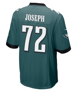 Linval Joseph 72 Philadelphia Eagles Super Bowl LVII Champions Men Game Jersey - Midnight Green