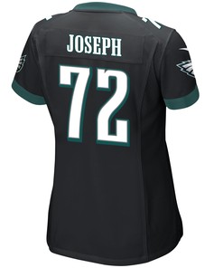 Linval Joseph 72 Philadelphia Eagles Super Bowl LVII Champions Women Game Jersey - Black