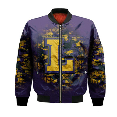 Lipscomb Bisons Bomber Jacket Camouflage Vintage - NCAA