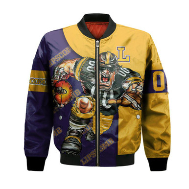 Lipscomb Bisons Bomber Jacket Football Go On - NCAA