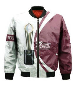 Little Rock Trojans Bomber 2022 National Champions Legendary- NCAA