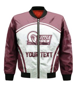 Little Rock Trojans Bomber Curve Style Sport- NCAA