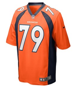 Lloyd Cushenberry III Denver Broncos Game Player Jersey - Orange
