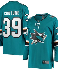 Logan Couture San Jose Sharks Fanatics Branded Womens Breakaway Home Player Jersey - Teal Nhl
