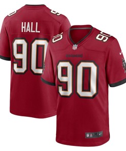 Logan Hall Tampa Bay Buccaneers Game Player Jersey - Red