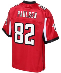 Logan Paulsen Atlanta Falcons Nfl Pro Line Player Jersey - Red