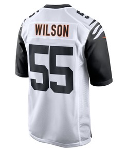Logan Wilson 55 Cincinnati Bengals Alternate Game Player Jersey - White