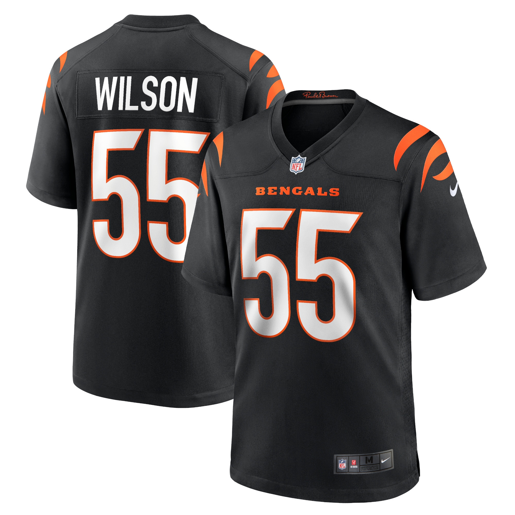 Logan Wilson Cincinnati Bengals Game Jersey - Black Nfl
