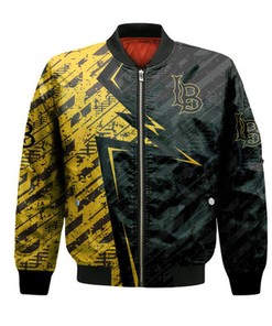 Long Beach State 49ers Bomber Abstract Pattern Sport- NCAA