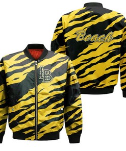 Long Beach State 49ers Bomber Jacket Sport Style Keep Go On - NCAA