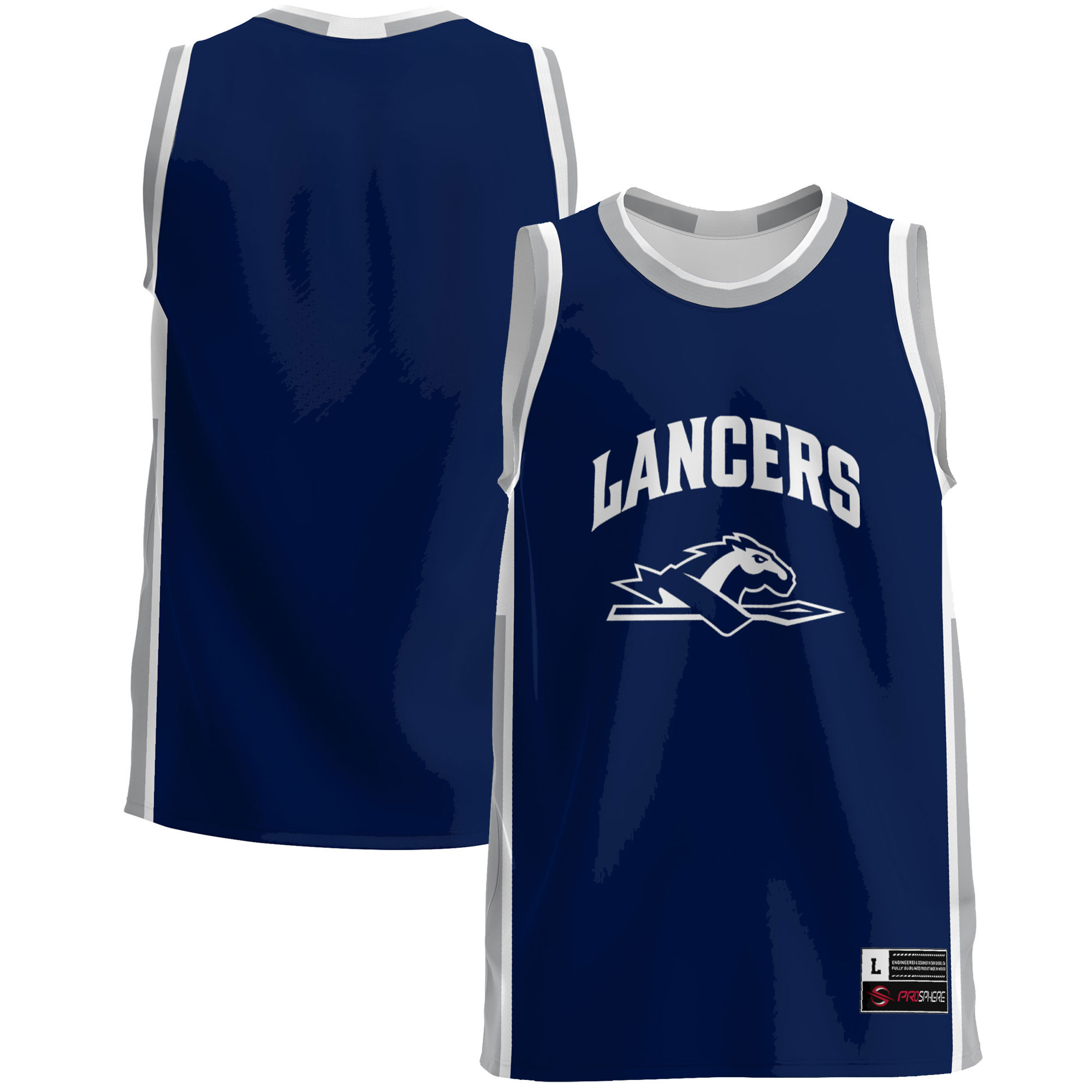 Longwood Lancers Basketball Jersey - Blue Ncaa