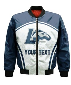 Longwood Lancers Bomber Curve Style Sport- NCAA