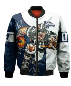 Longwood Lancers Bomber Jacket Football Go On - NCAA