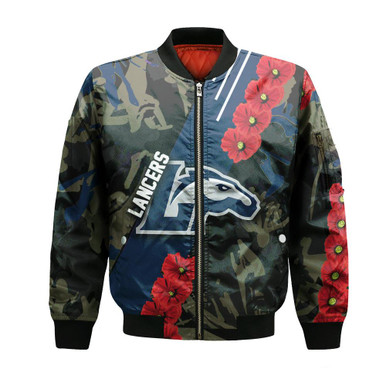 Longwood Lancers Bomber Sport Style Keep Go on- NCAA