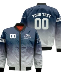 Longwood Lancers Fadded Bomber Jacket - NCAA