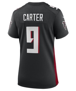 Lorenzo Carter Atlanta Falcons Women's Game Player Jersey - Black