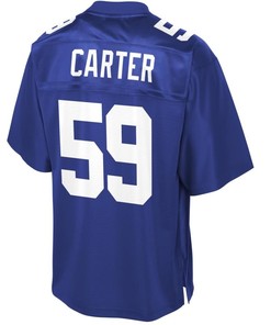 Lorenzo Carter New York Giants Nfl Pro Line Player Jersey - Royal