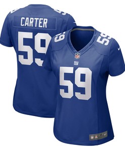 Lorenzo Carter New York Giants Womens Game Jersey - Royal Nfl