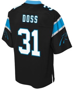 Lorenzo Doss Carolina Panthers Nfl Pro Line Youth Player Jersey - Black