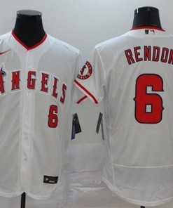 Los Angeles Angels Anthony Rendon #6 2020 Mlb White Jersey