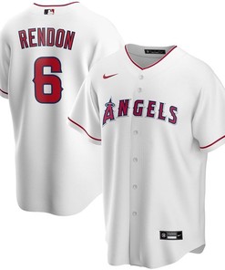 Los Angeles Angels Anthony Rendon #6 2020 Mlb White Jersey
