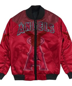 Los Angeles Angels Bomber Jacket Drinking Style - MLB