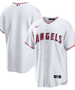 Los Angeles Angels Home Team Men Jersey - White