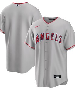 Los Angeles Angels Road Replica Team Jersey Gray Mlb