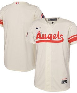 Los Angeles Angels Toddler 2022 City Connect Replica Jersey - Cream Mlb