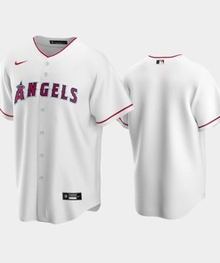 Los Angeles Angels White Home Jersey