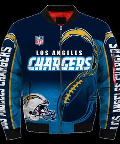 Los Angeles Chargers 10 NFL Skull Gift For Fan 3D T Shirt Sweater Zip Hoodie Bomber Jacket